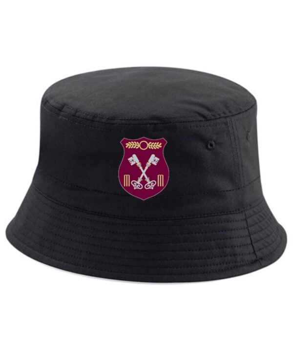 Upwood CC,  Black Bucket Hat